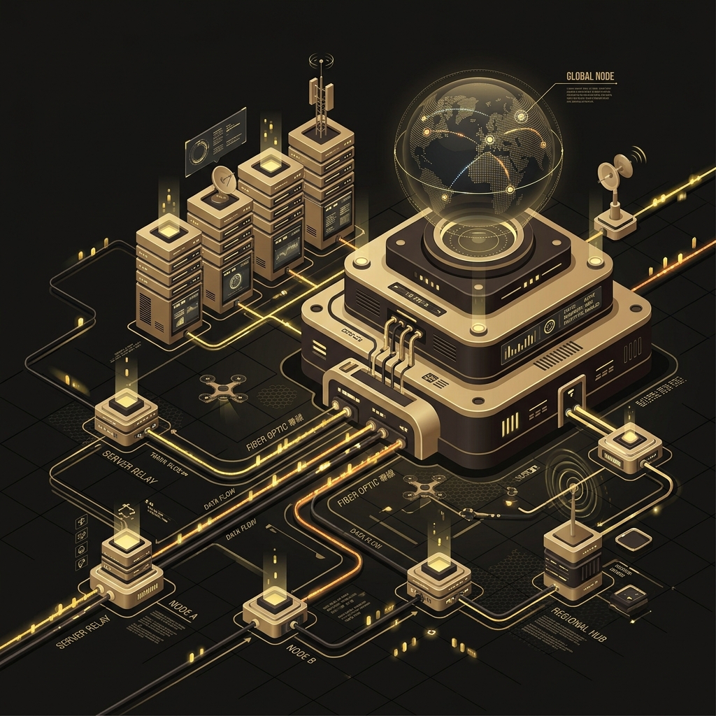 Cyber Network Relay Node